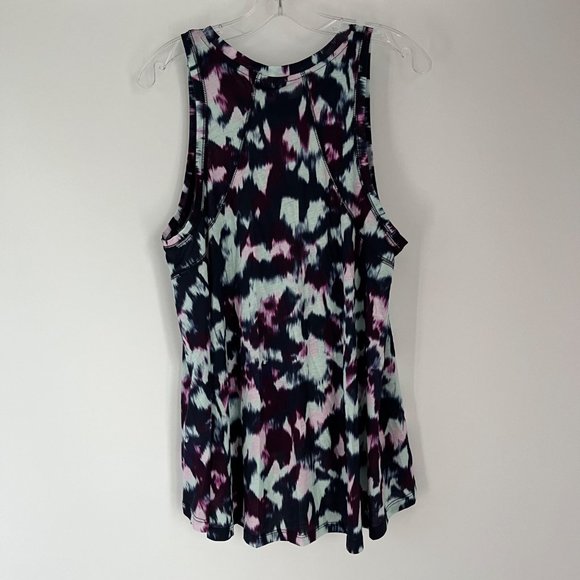 Sweaty Betty Easy Peazy Blue Flow Print Sustainable Vest Tank Top 8-10 - Picture 12 of 13